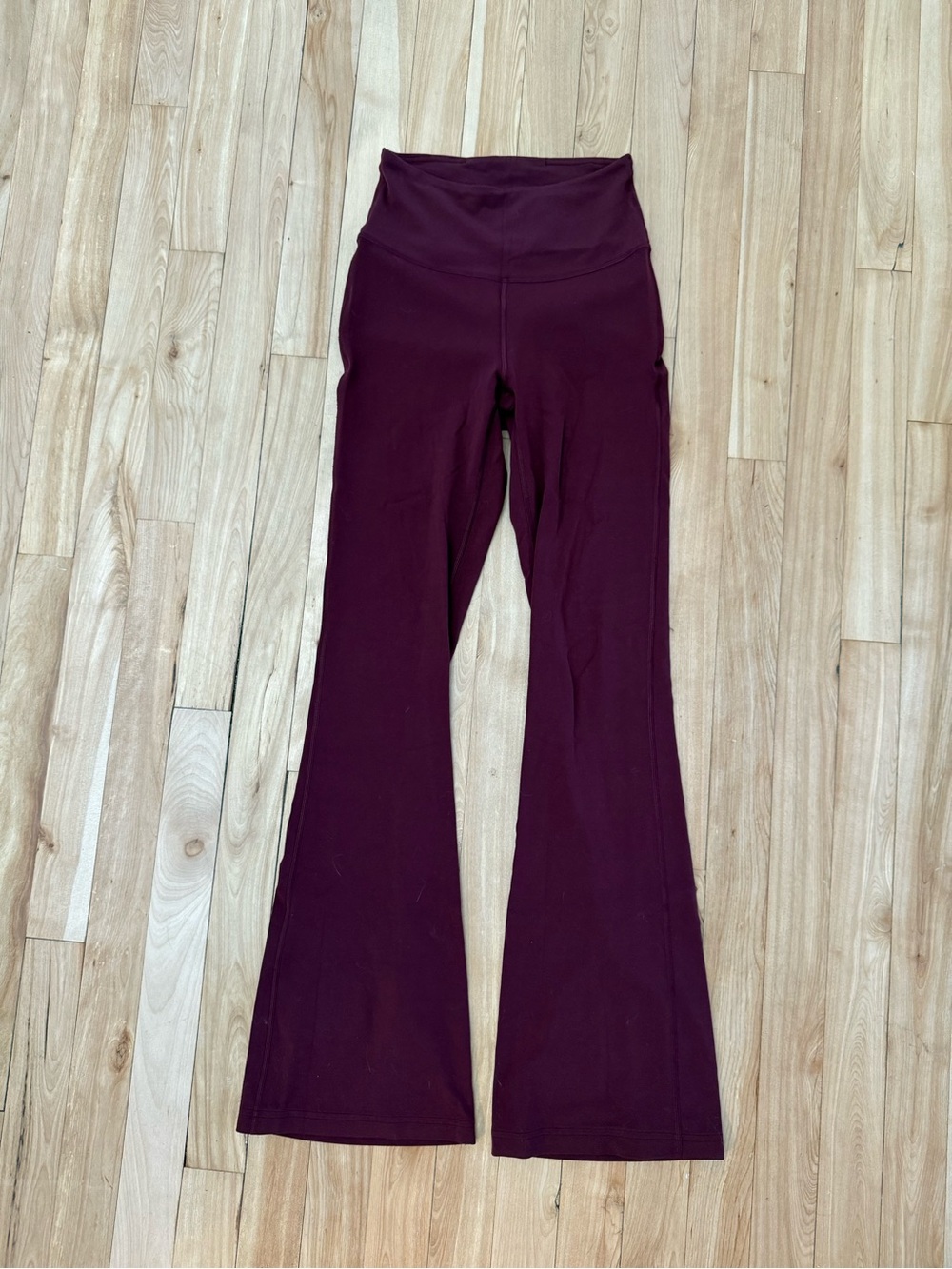 lululemon athletica Women's Flared Leggings in Deep Burgundy